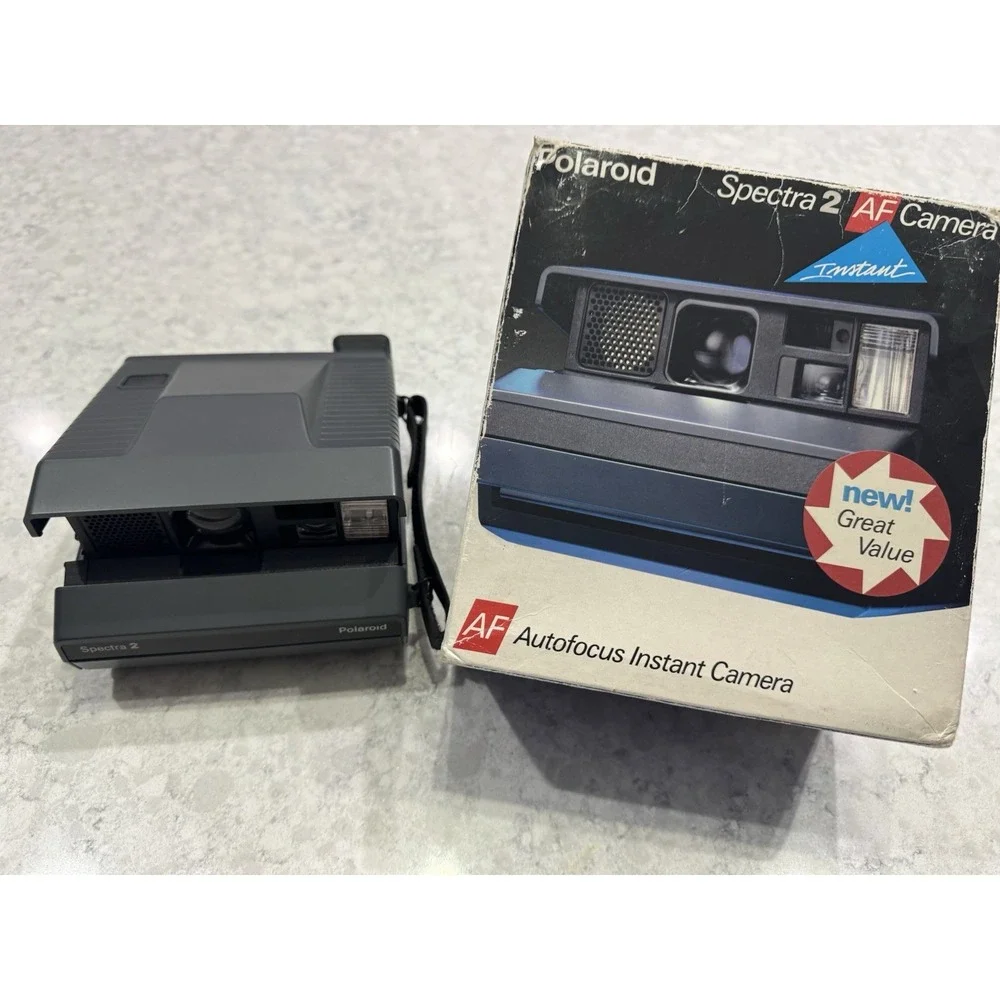 Polaroid Spectra 2 AF Camera With original Box